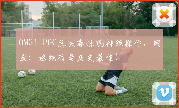 OMG！PGC总决赛惊现神级操作，网友：这绝对是历史最佳！
